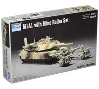 Trumpeter 1/72 M1A1 Abrams Tank with Mine Roller (Importación USA)