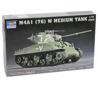 Trumpeter 1:72 - M4A1 (76W) Sherman Tank (Importación USA)