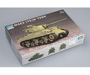 Trumpeter 1/72 M4A3 76(W) Tank (Importación USA)