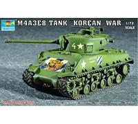 Trumpeter 1:72 - M4A3E8 Sherman Korea (T80 Track) (Importación USA)