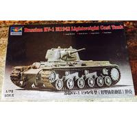 Trumpeter 1/72 Russian KV1 Mod 1942 Tank (Light Cast Turret) (Importación USA)