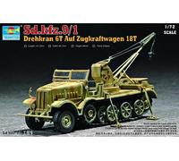 Trumpeter 1/72 WWII German FAMO 18t SdKfz 9/1 Heavy Halftrack (Importación USA)