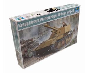 Trumpeter 1586 - Maqueta de tanque Krupp/Ardelt leFH 18 (escala 1/35, 105 mm) , color/modelo surtido