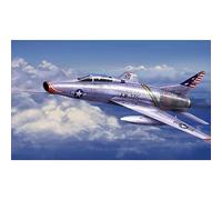 Trumpeter 1648 F-100C Super Sabre - Caza a escala [importado de Alemania] , color/modelo surtido