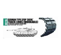 Trumpeter 2039 - Tipo 570P Diel para Leopard 2 MBT A5/A6 [Importado de Alemania]