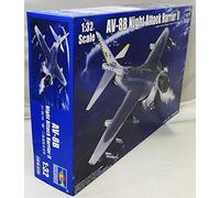 Mcdonnell-Douglas AV-8B Harrier II Night Blue Attack Plástico Kit 1 :3 2 Modelo