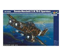 Trumpeter 2817 - Savoia-Marchetti SM 79-II Sparviero [Importado de Alemania]