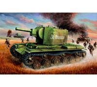 Trumpeter 312 - Rusia tanque KV-2 , color/modelo surtido