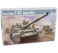 T-62 Main Batalla Tanque 1962 1 :3 5 Plástico Modelo Kit Trumpeter