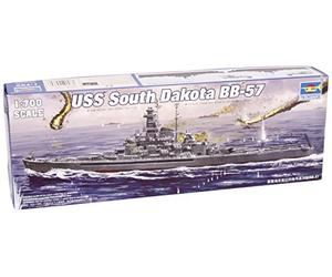 Trumpeter 5760 U.S.S. South Dakota BB-57 - Barco a escala [importado de Alemania]