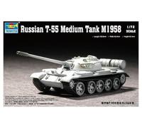 Trumpeter 7282 - Tanque medio T-55 ruso M1958 , color/modelo surtido