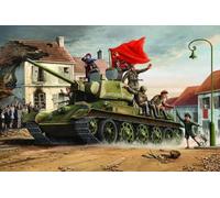 Trumpeter 903 - T-34/76 Tanques Soviético (1943)