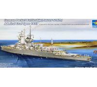 Trumpeter Acorazado Admiral Graf Spee 1937 Kit 1:700 Modelo Nuevo Kit
