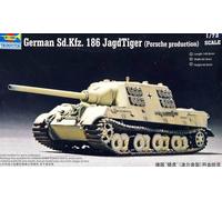 Trumpeter Alemán Sd.Kfz.186 Tigre Caza Porsche - 1:72