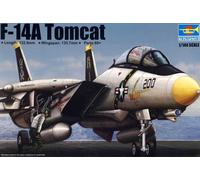 Trumpeter F-14A Tomcat Calavera CVW-8 VF-84 Ee.uu Azul Marino 1:144