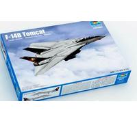 Trumpeter F-14B Tomcat VF-11 Rojo Rippers Ee.uu Azul Marino - 1:144