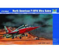 Trumpeter F107A Ultra Sabre Prototype Aircraft (1/72 Scale) (Importación USA)