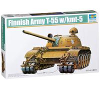 Trumpeter Finnish Army T-55 Kit with KMT-5 (Importación USA)