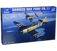 Trumpeter- Hawker Sea Fury FB.11 Furia Kit de Modelo, Multicolor (TRU02844)