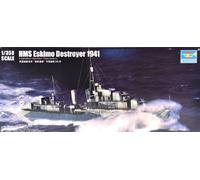 TRUMPETER HMS Eskimo Destructor 1941 Barco Maqueta