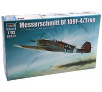 Trumpeter 02293-1 :3 2 Messerschmitt Bf109F-4 / Trop - Nuevo