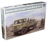 Trumpeter Kit de camión Ligero GAZ 66 Ruso, II 01017, de la Marca