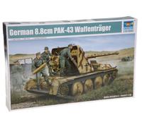 Trumpeter- Alemán PAK-43 Waffenträger SPG de 8,8 cm Kit de Modelo, Multicolor, Small (5550)