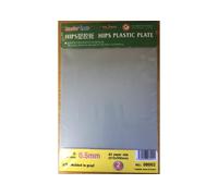 Trumpeter Master Tools 0.5mm Hips Plastic Plate A4 Size (210mm (Importación USA)