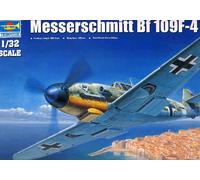 Trumpeter 02292-1 :3 2 Messerschmitt Bf 109F-4 - Nuevo