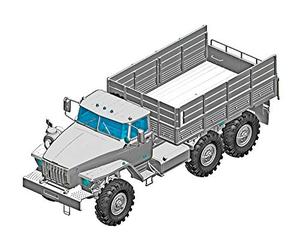 Trumpeter Modelo 001072 1/35 Ural 4320.