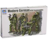 Trumpeter Modern German KSK Commandos Figure Set (4-Pack), Sca (Importación USA)