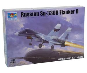 Trumpeter Plastic Model Kit 1/72 001669 su 33ub Flanker D