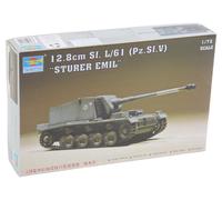 Trumpeter PZ.SF.V L/61 WWII German Military Model Kit , 12.8cm (Importación USA)