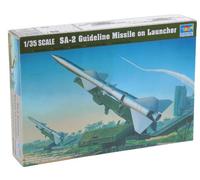 Trumpeter Sam-2 Guideline Missile with Launcher Cabin Militar Kit de Modelo, Multicolor (206)