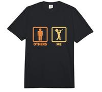 Trumpeter Stickfigures Trompeta Música Comfort Colors Adult Heavyweight T-Shirt