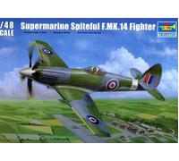Trumpeter Supermarine Spiteful F. Mk.14 Fighter Modelo Equipo de Construcción 1: