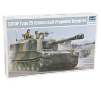 Trumpeter toldos - Maqueta de jgsdf Type 75 155 mm Self de propelledhowitz