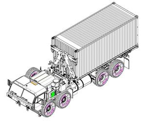 Trumpeter TRU01064 1/35 M1120 HEMTT CHU Kit de Modelo de plástico, Multicolor