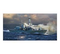 Trumpeter TRU06722 1:700-HMS Type 23 Fragate Monmouth (F235) Kit de Modelo a Escala, Multicolor