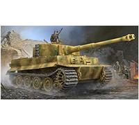Trumpeter TRU09540 9540 12785 Pz.Kpfw.Vi AUSF. E, SD.Kfz181, Tiger 1 con Juego de construcción de plástico Zimmererit, Accesorios de ferrocarril, Hobby, modelismo, Multicolor