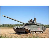 Trumpeter TRU09587 1/35 T-80 BVM MBT Kit de Modelo de plástico, Multicolor