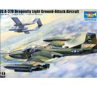 Trumpeter US A-37B Libélula Light Ground-Attack Vietnam Chile 3 Versiones 1:48