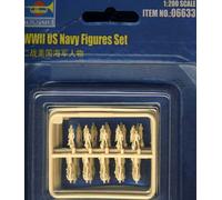 Trumpeter - US Azul Marino Figuen WWII Militar Portaaviones Figuras 1:200 Nuevo