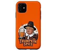 Trumpkin Spice Latte Trump Halloween Thanksgiving Carcasa para iPhone 11
