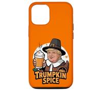 Trumpkin Spice Latte Trump Halloween Thanksgiving Carcasa para iPhone 12/12 Pro