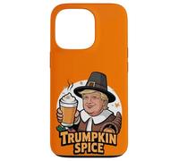Trumpkin Spice Latte Trump Halloween Thanksgiving Carcasa para iPhone 13 Pro
