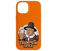 Trumpkin Spice Latte Trump Halloween Thanksgiving Carcasa para iPhone 14