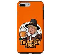 Trumpkin Spice Latte Trump Halloween Thanksgiving Carcasa para iPhone 7 Plus/8 Plus