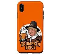 Trumpkin Spice Latte Trump Halloween Thanksgiving Carcasa para iPhone XS MAX