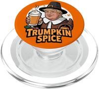 Trumpkin Spice Latte Trump Halloween Thanksgiving PopSockets PopGrip para MagSafe